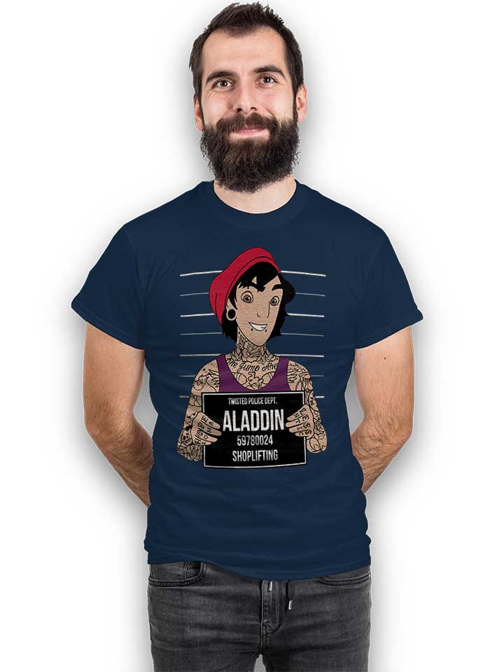 aladdin-mugshot-t-shirt dunkelblau 2