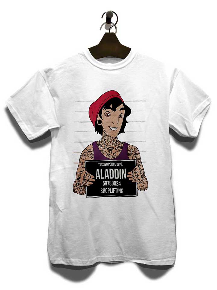 aladdin-mugshot-t-shirt weiss 3