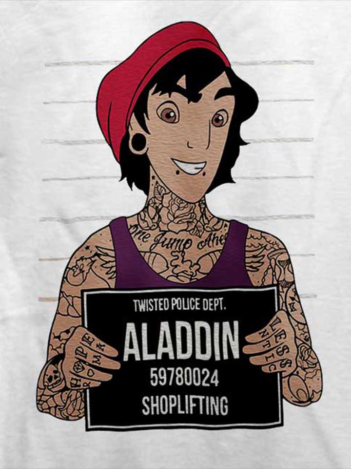 aladdin-mugshot-t-shirt weiss 4