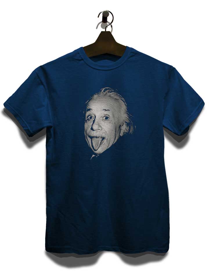 albert-einstein-genius-tongue-t-shirt dunkelblau 3