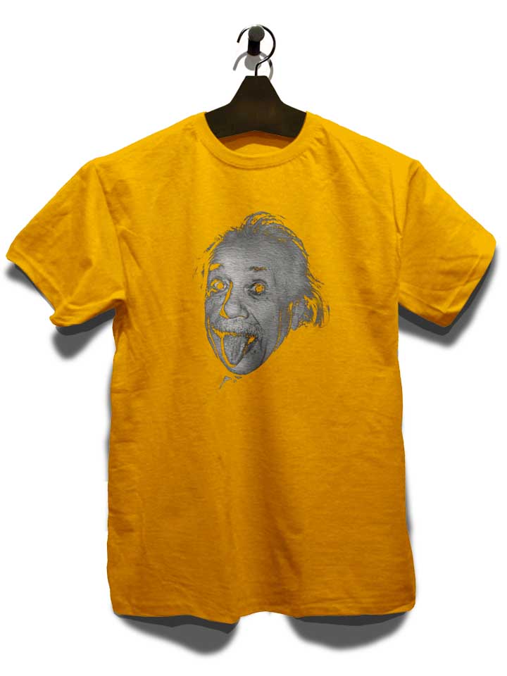 albert-einstein-genius-tongue-t-shirt gelb 3