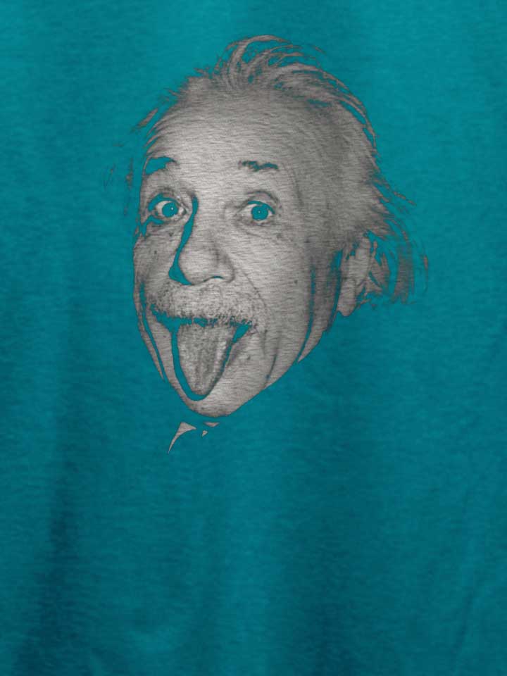 albert-einstein-genius-tongue-t-shirt tuerkis 4
