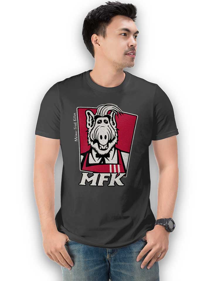 alf-melmac-fried-kitten-t-shirt dunkelgrau 2