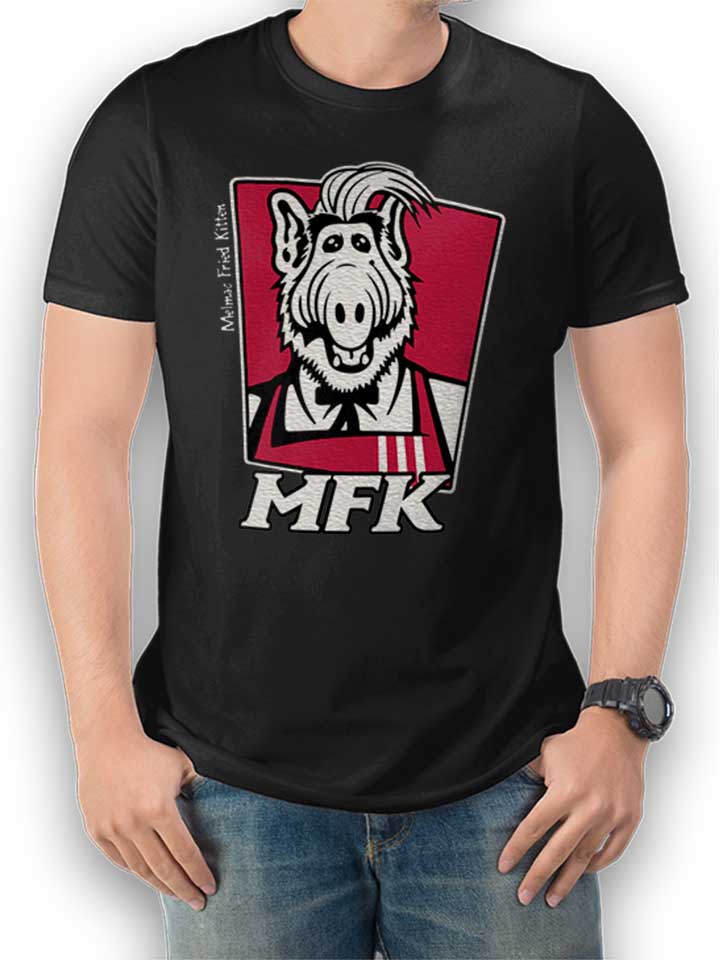 Alf Melmac Fried Kitten Camiseta negro L