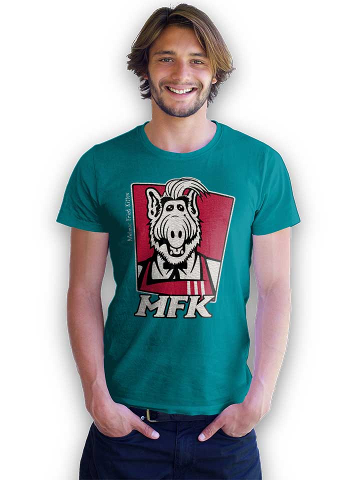 alf-melmac-fried-kitten-t-shirt tuerkis 2