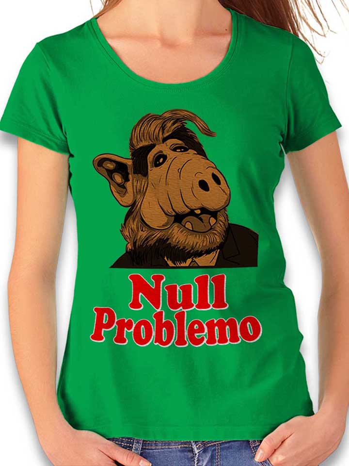 alf-null-problemo-damen-t-shirt gruen 1