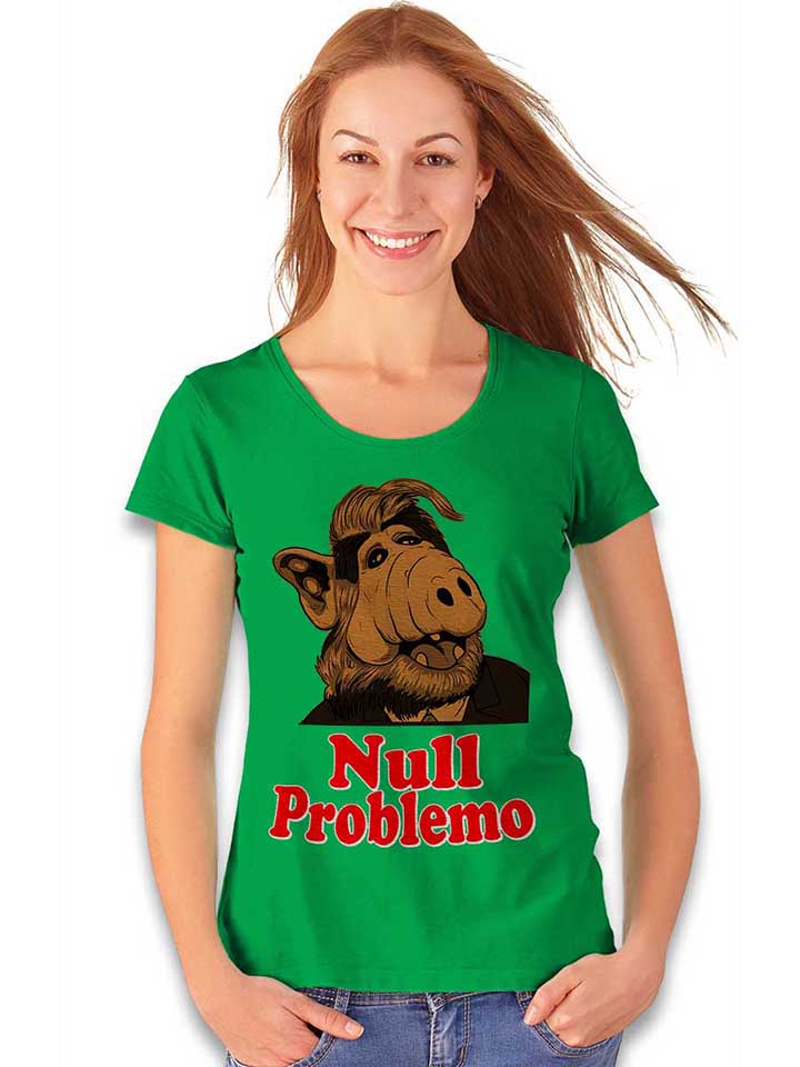 alf-null-problemo-damen-t-shirt gruen 2