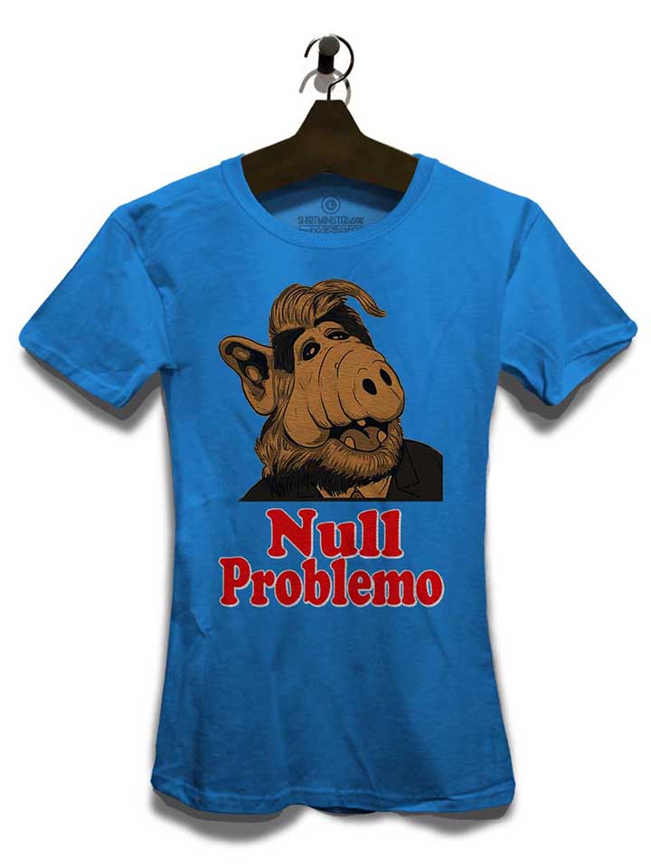 alf-null-problemo-damen-t-shirt royal 3
