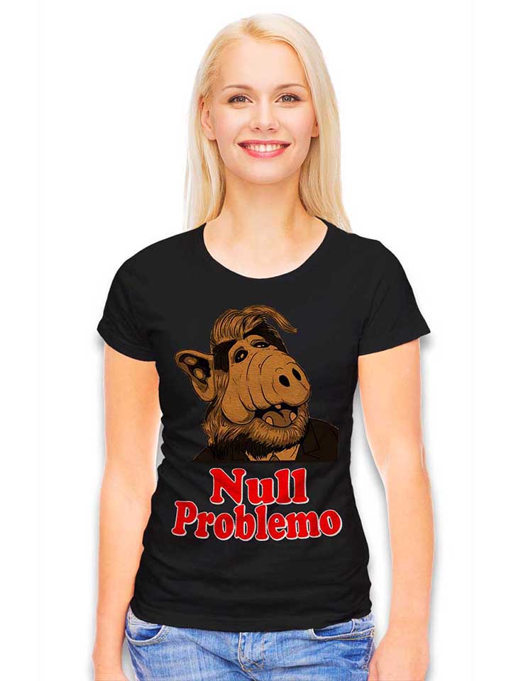 alf-null-problemo-damen-t-shirt schwarz 2