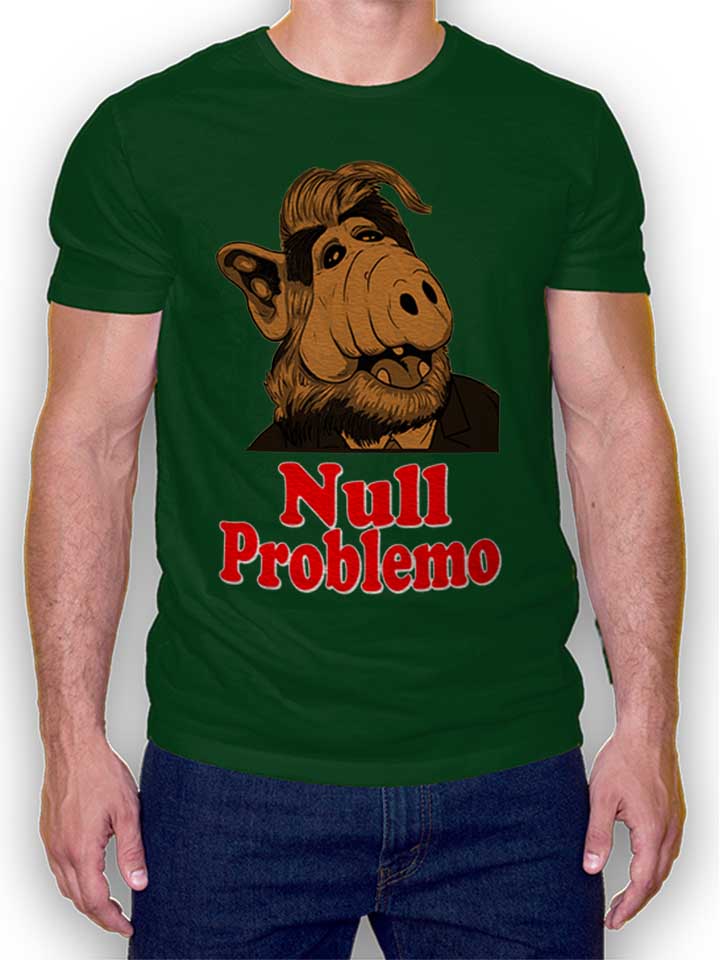 alf-null-problemo-t-shirt dunkelgruen 1