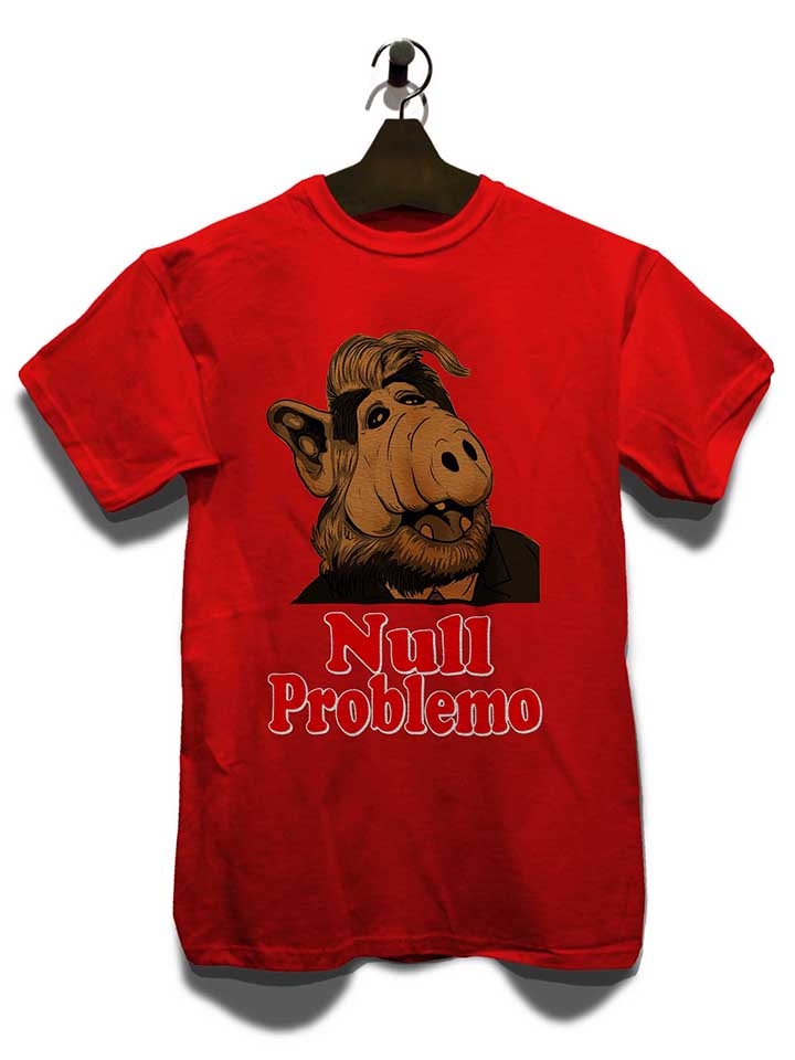 alf-null-problemo-t-shirt rot 3
