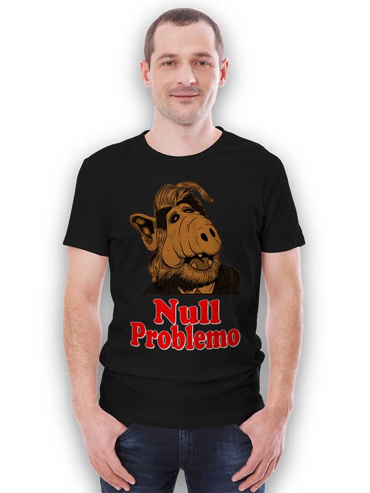 alf-null-problemo-t-shirt schwarz 2