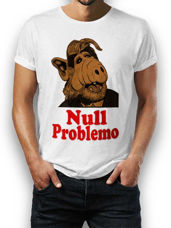 alf-null-problemo-t-shirt weiss 1