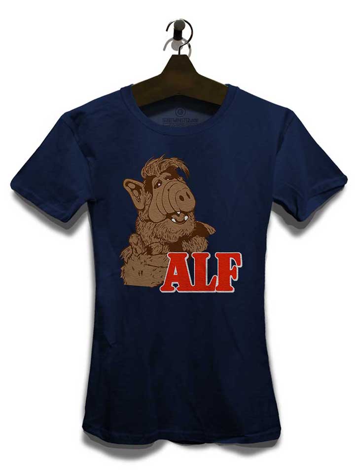 alf-damen-t-shirt dunkelblau 3