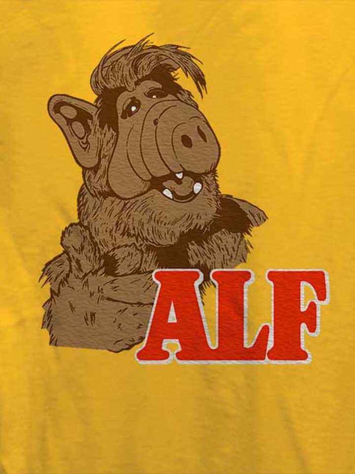 alf-damen-t-shirt gelb 4