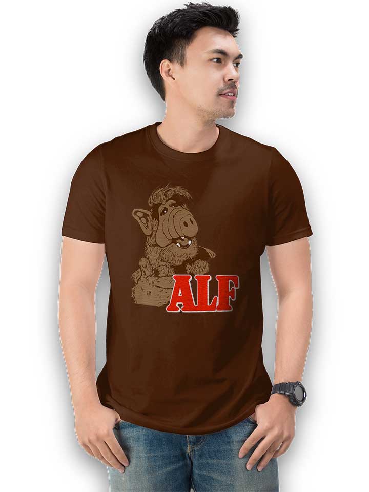 alf-t-shirt braun 2