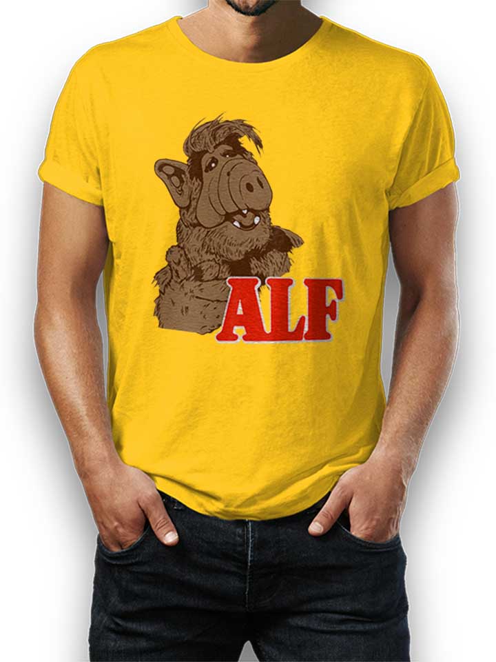 Alf Kinder T-Shirt gelb 110 / 116