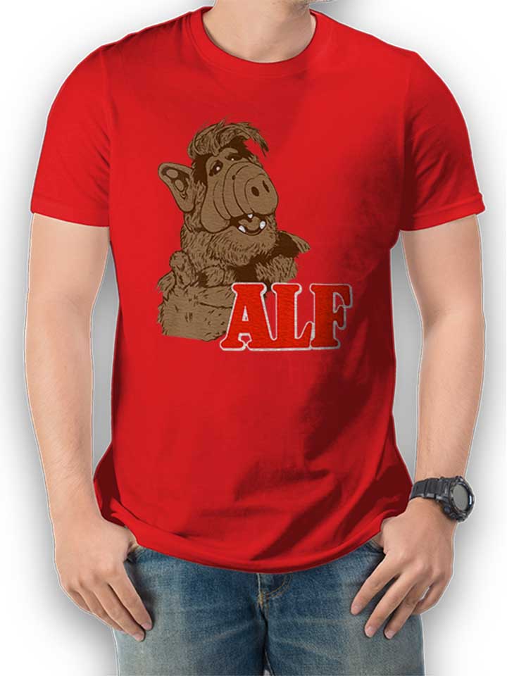Alf Kinder T-Shirt rot 110 / 116