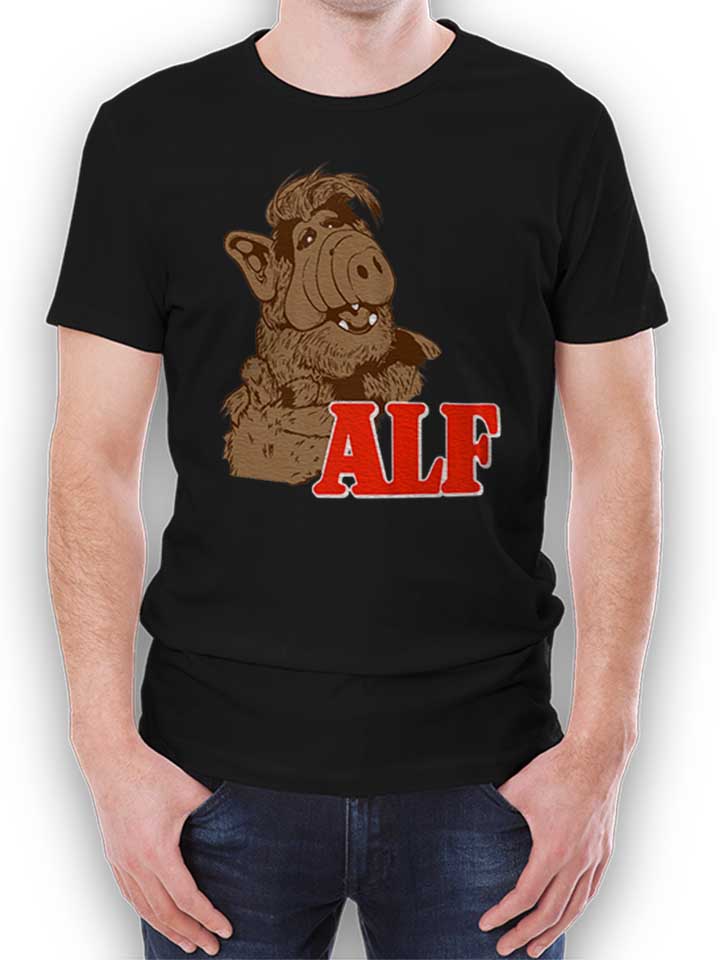 alf-t-shirt schwarz 1