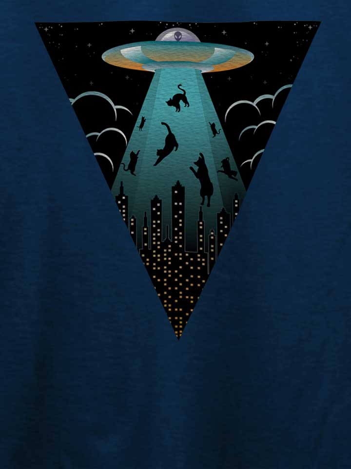 alien-amp-cats-t-shirt dunkelblau 4