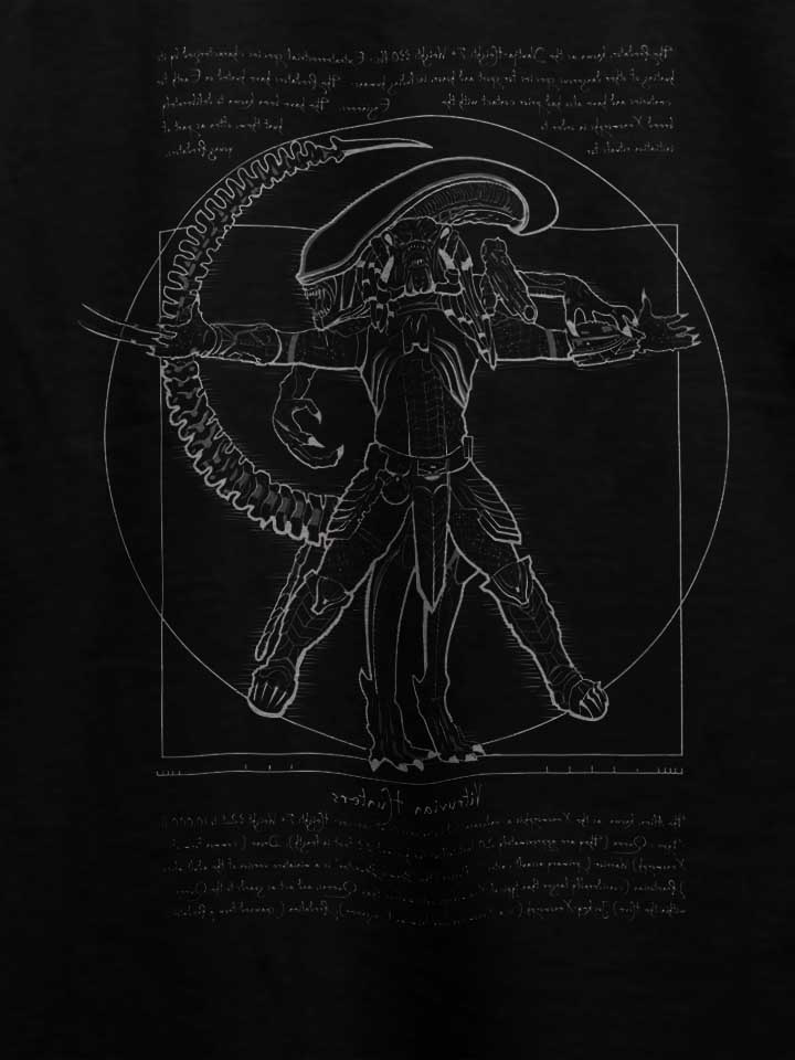 alien-da-vinci-t-shirt schwarz 4