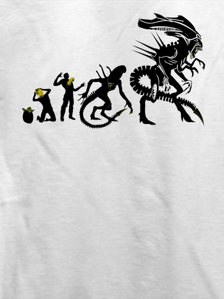 alien-evolution-t-shirt weiss 4