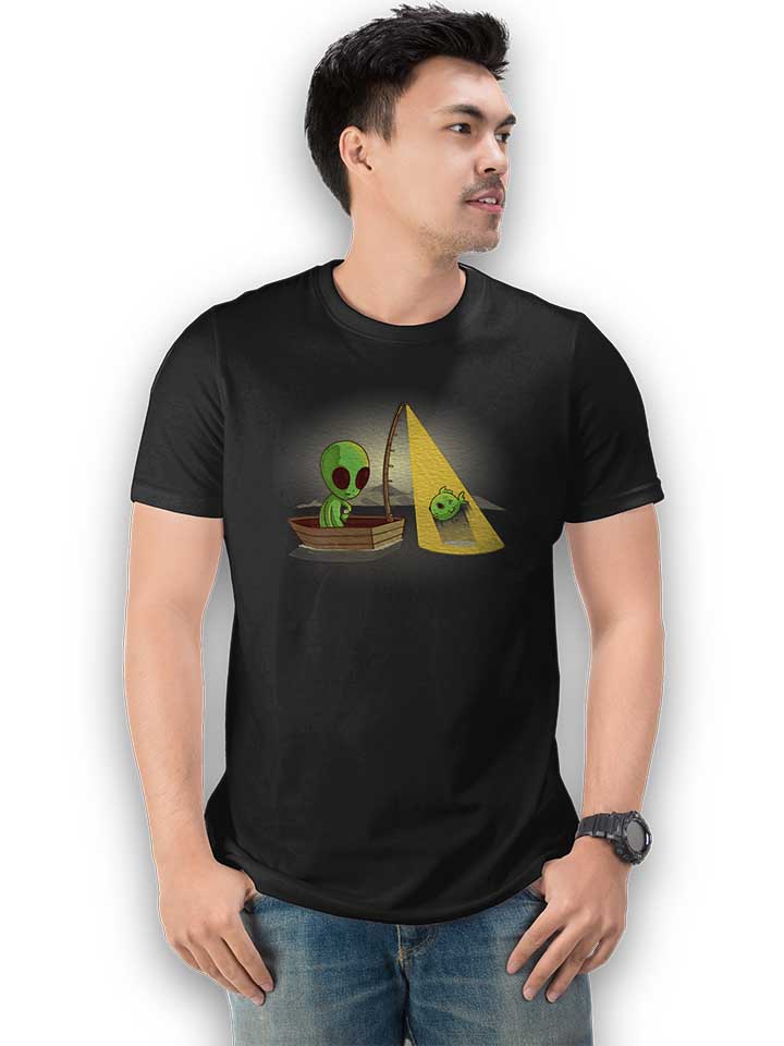 alien-fishing-t-shirt schwarz 2