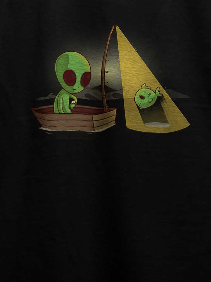alien-fishing-t-shirt schwarz 4