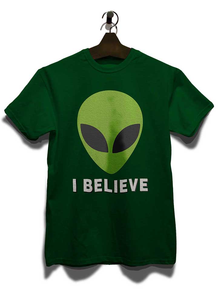 alien-i-believe-t-shirt dunkelgruen 3