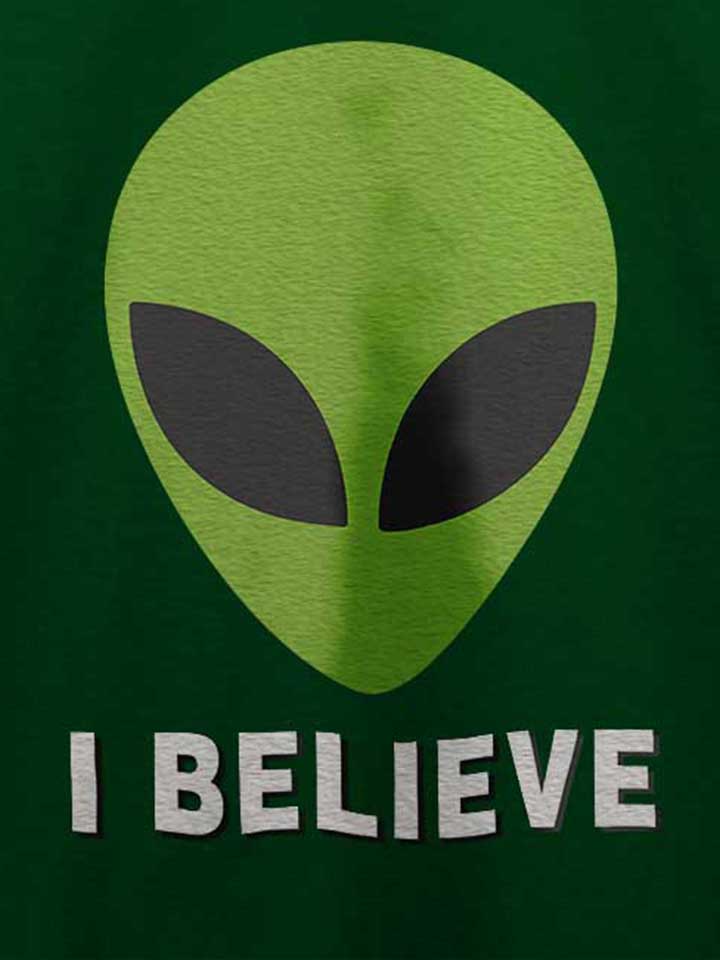 alien-i-believe-t-shirt dunkelgruen 4