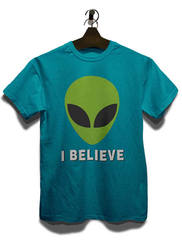 alien-i-believe-t-shirt tuerkis 3