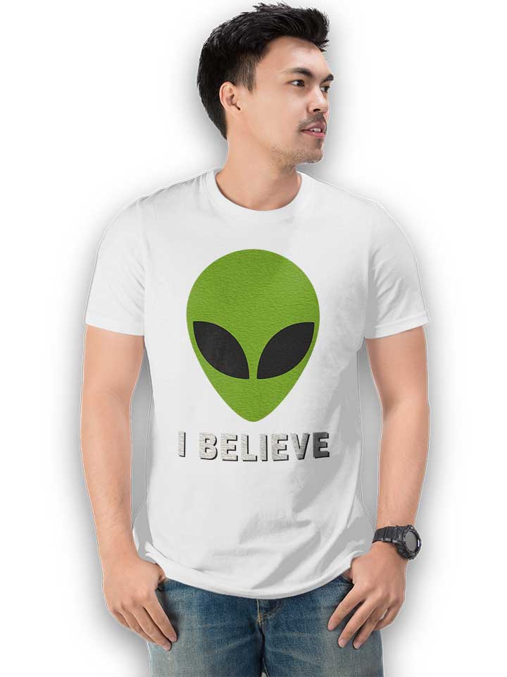 alien-i-believe-t-shirt weiss 2
