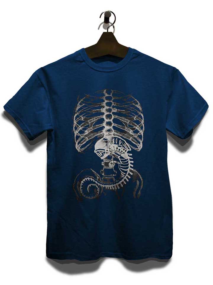 alien-roentgen-t-shirt dunkelblau 3