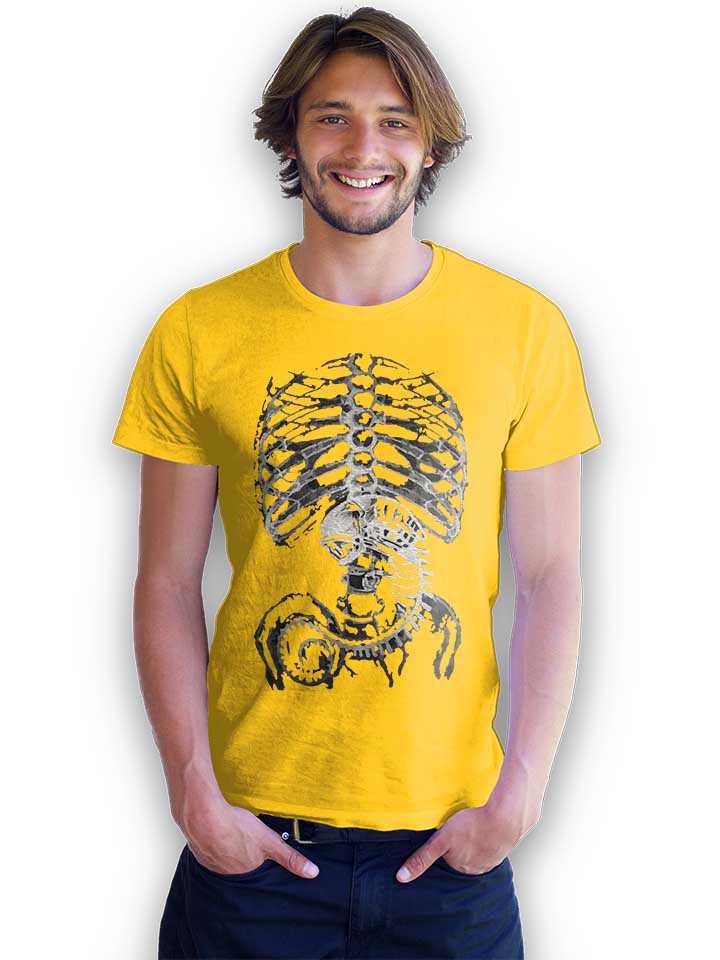alien-roentgen-t-shirt gelb 2