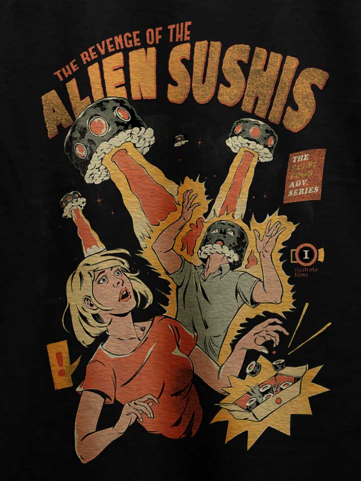 alien-sushis-t-shirt schwarz 4