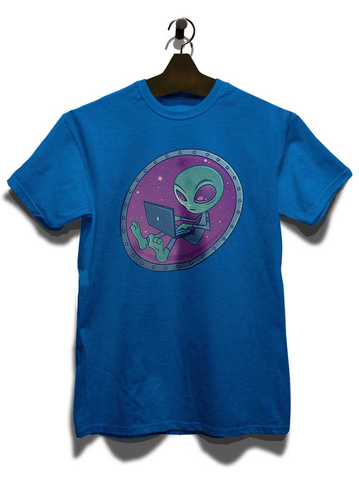 alienlaptop-t-shirt royal 3