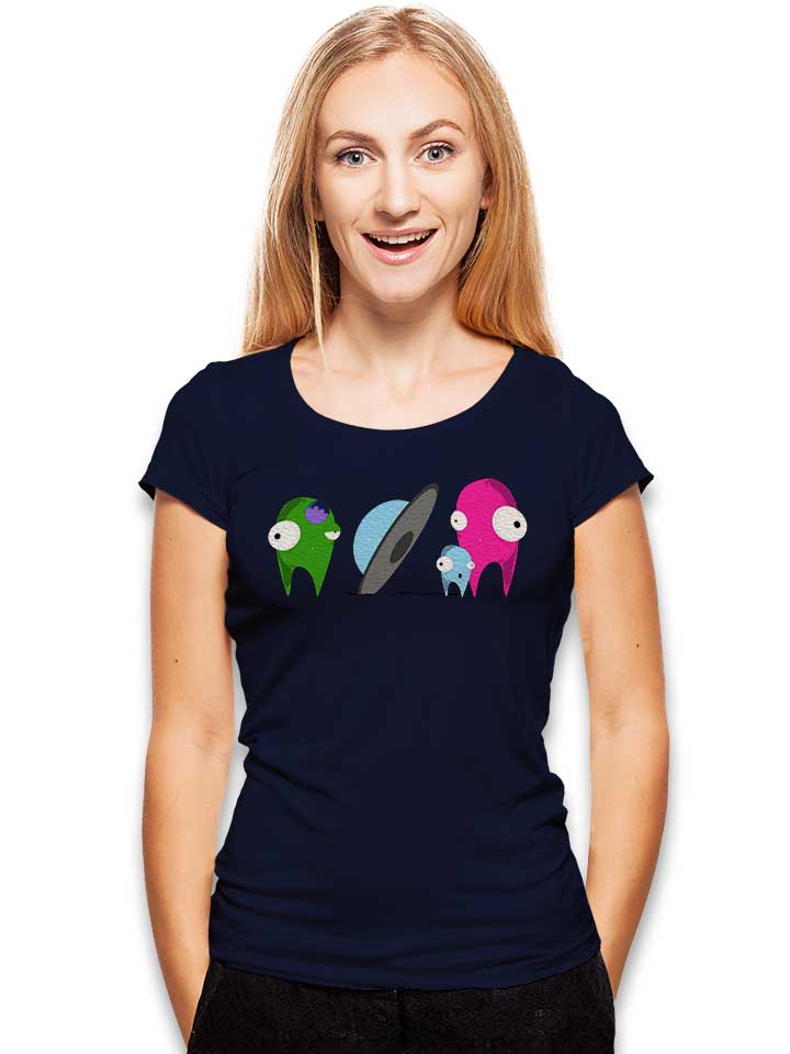 aliens-damen-t-shirt dunkelblau 2