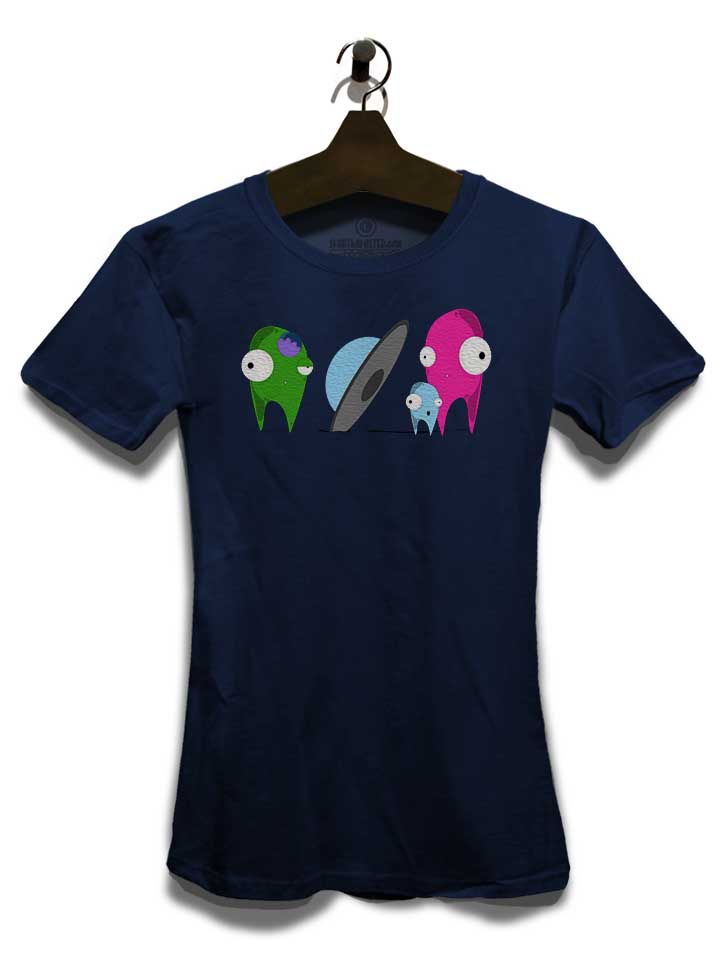 aliens-damen-t-shirt dunkelblau 3