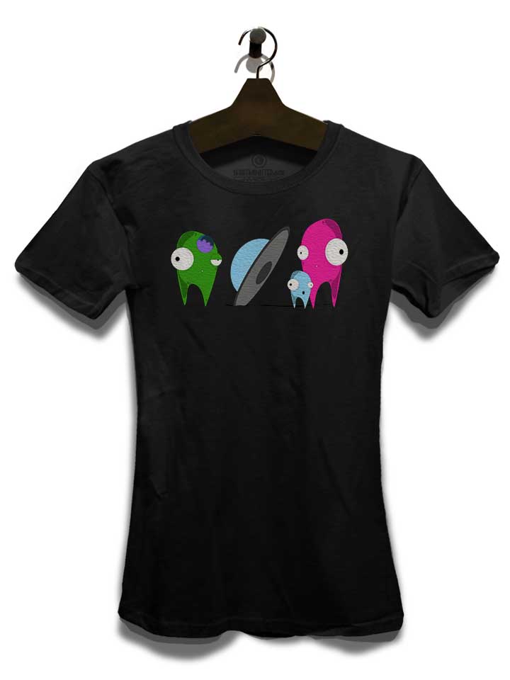 aliens-damen-t-shirt schwarz 3