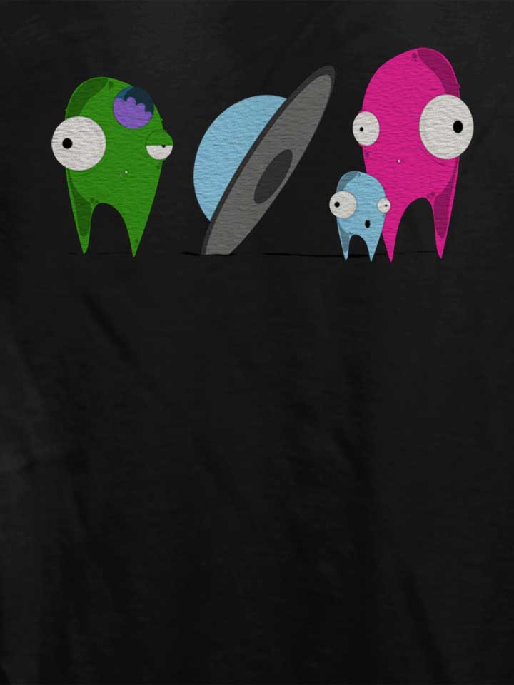 aliens-damen-t-shirt schwarz 4