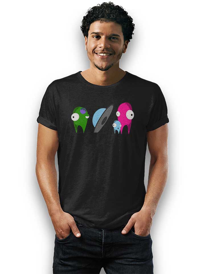 aliens-t-shirt schwarz 2