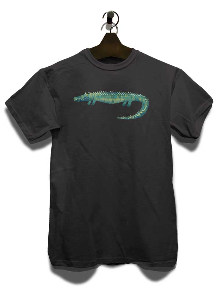 aligator-t-shirt dunkelgrau 3