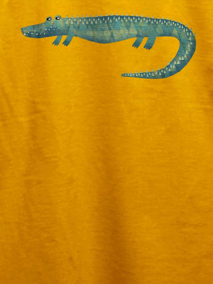 aligator-t-shirt gelb 4