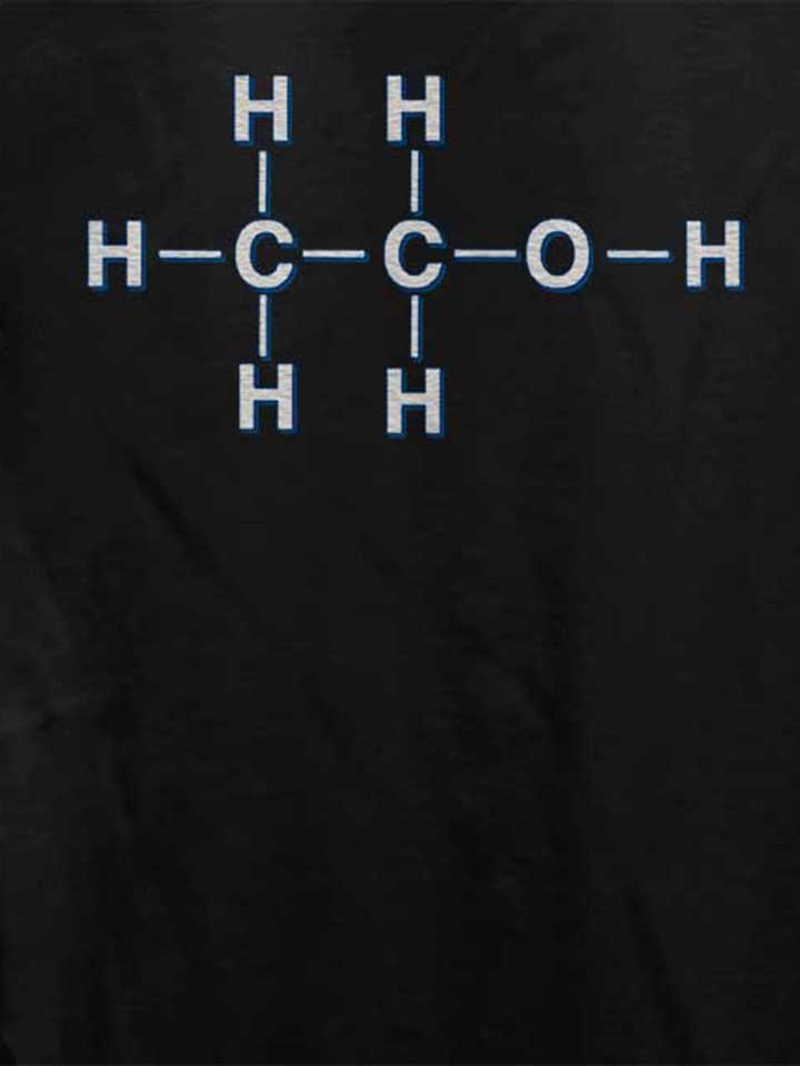 alkohol-chemisches-symbol-damen-t-shirt schwarz 4