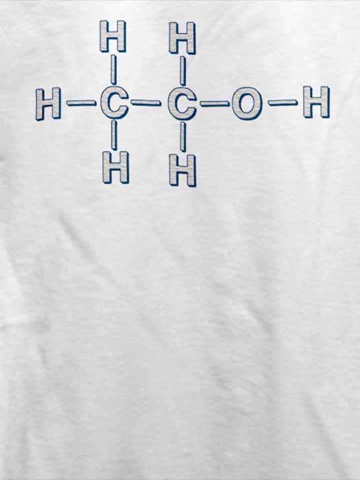 alkohol-chemisches-symbol-t-shirt weiss 4