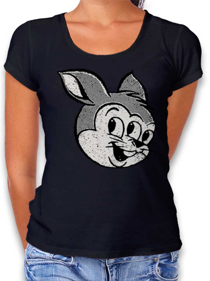 All Seeing Rabbit Damen T-Shirt schwarz L