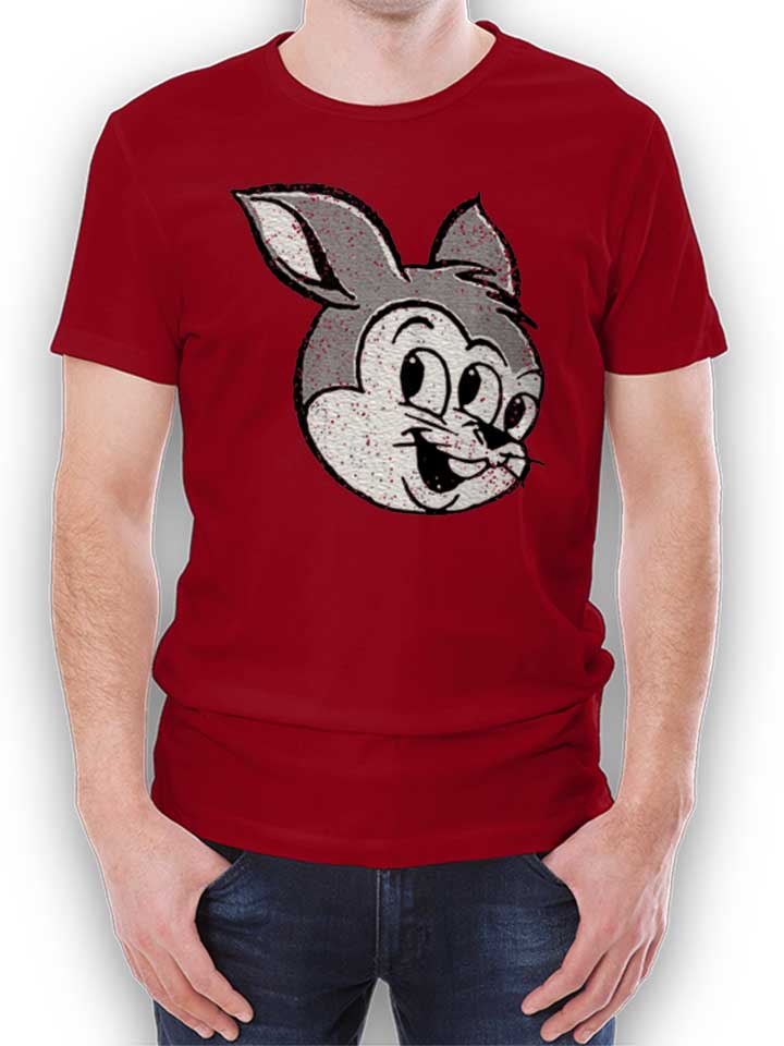 all-seeing-rabbit-t-shirt bordeaux 1