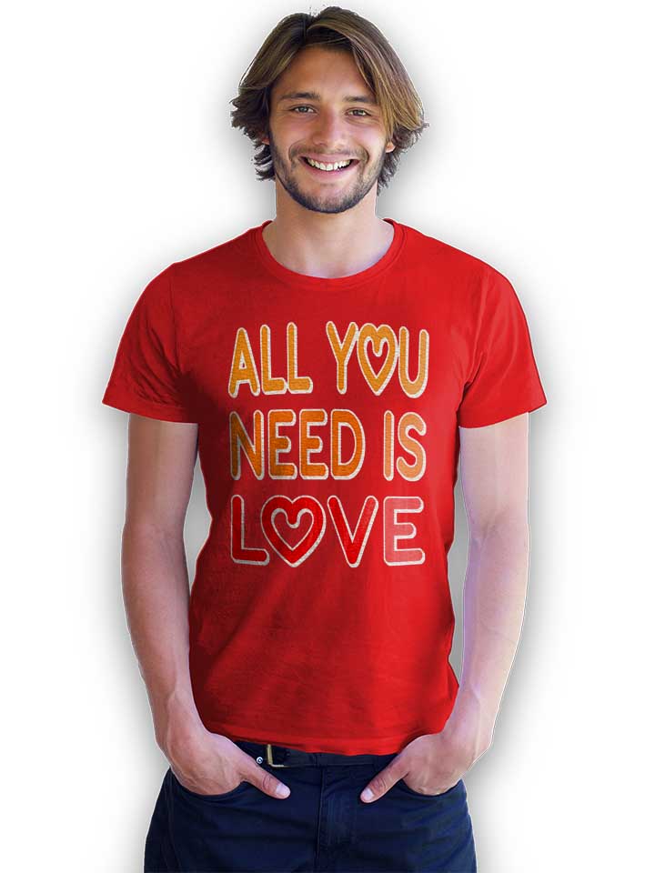all-you-need-is-love-t-shirt rot 2