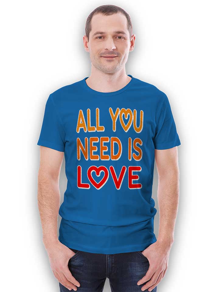all-you-need-is-love-t-shirt royal 2
