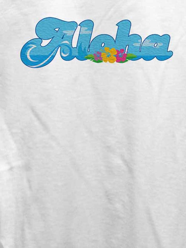 aloha-bubble-logo-damen-t-shirt weiss 4